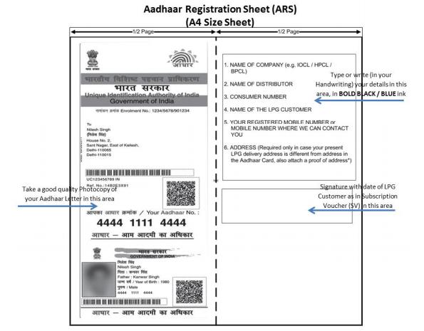 How to Link your Aadhaar Number to your LPG Consumer Number