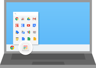 Chrome App Launcher in Windows