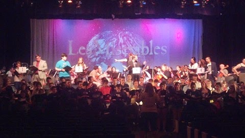 Les Mis rehearsal