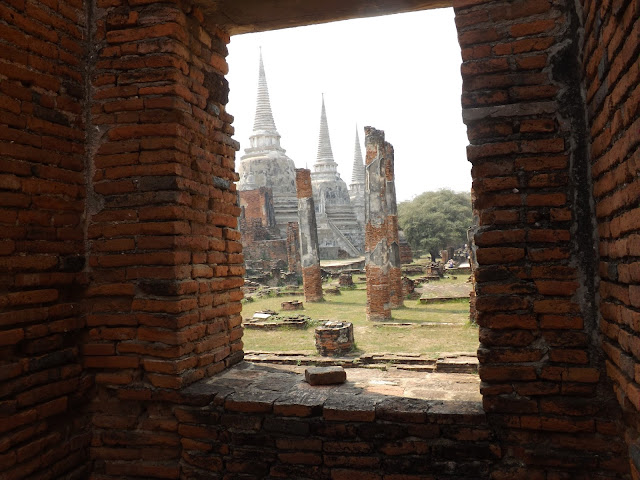 Wat Phra si samphet, temple Thaïlande, Ayutthaya, location vélo, guesthouse