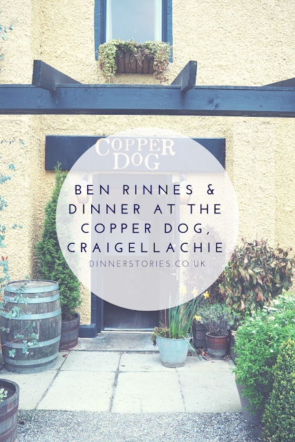 Pin This! Ben Rinnes and dinner at the Copper Dog Craigellachie