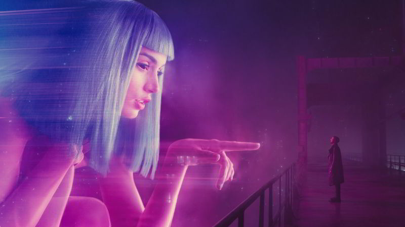 Blade Runner hologram girl Ana de Armas