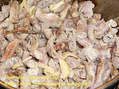 Adobong Isaw, Adobong Bituka - Cooking Procedure