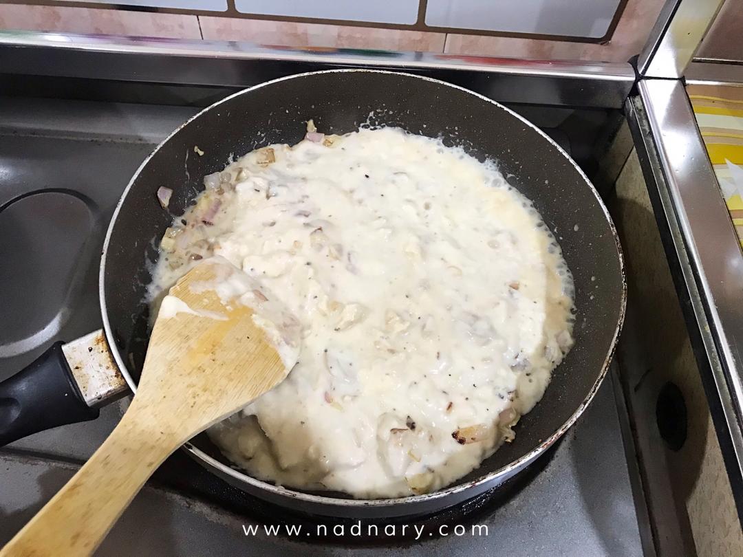 Resepi : Popia Carbonara Cheese Sedap - Nadratul Syazwana