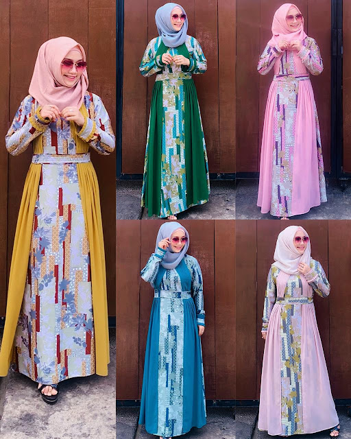 Open PO Shakina Dress vol 2 by Safira- Butik Busana Muslim Terbesar dan Terlengkap