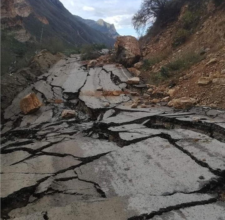 deslizamiento en Culluchaca podría represar el río Puchka