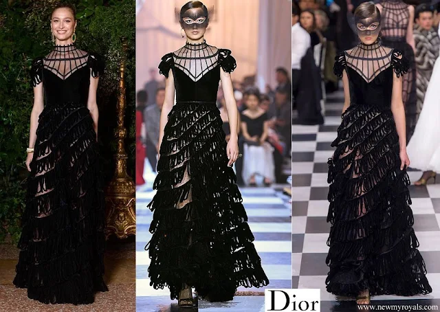 Beatrice Borromeo in Dior Haute Couture Spring 2018 Collection