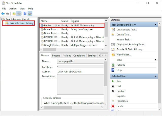 Cara Backup Otomatis Database MySQL