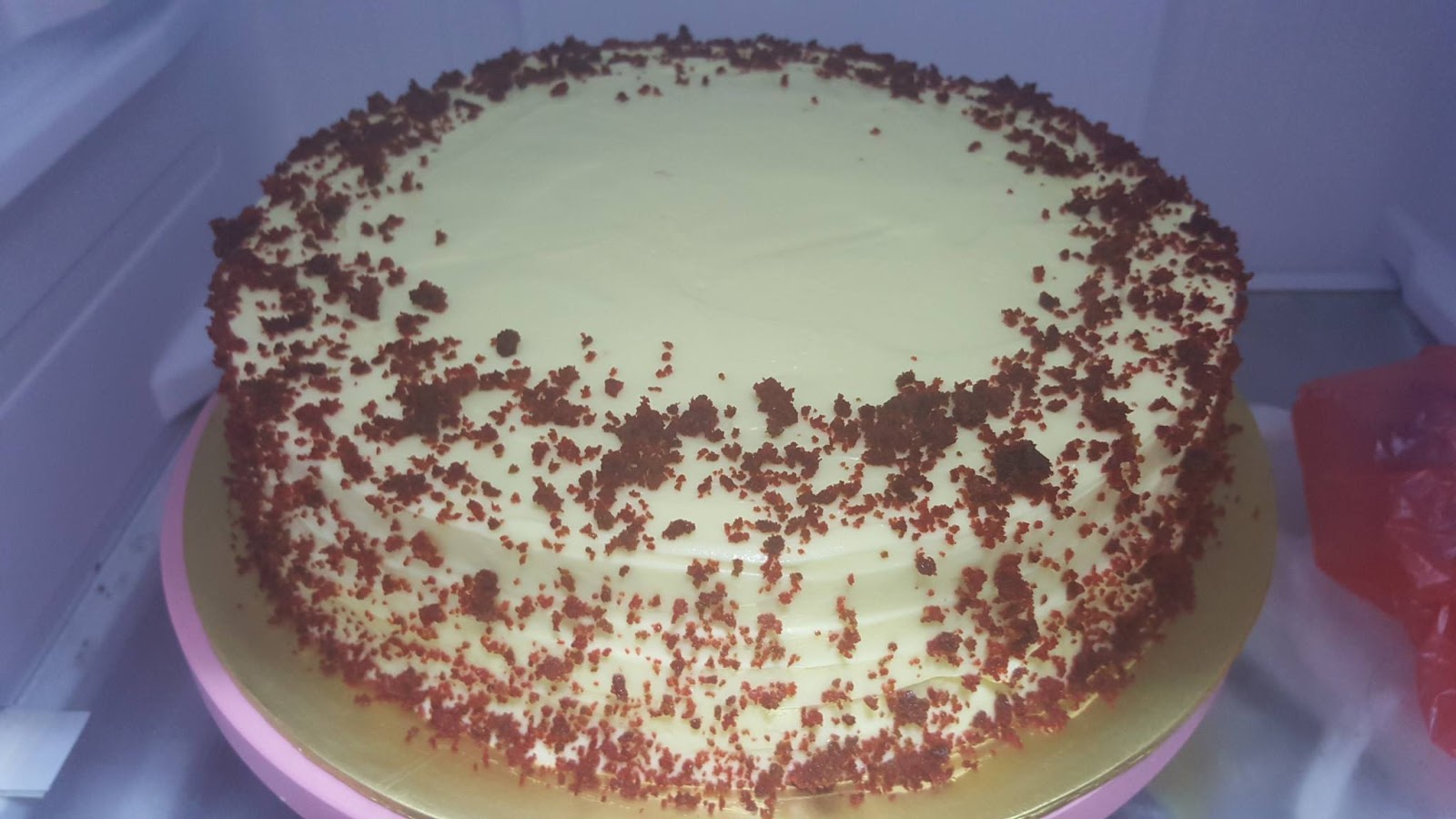 DAPUR CIK PUAN BERASAP: RED VELVET MOIST & CREAM CHEESE 