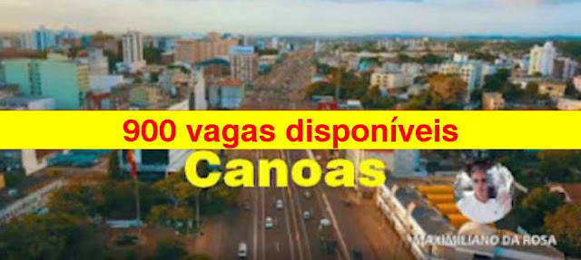 900 vagas disponíveis no Banco de Oportunidades em Canoas