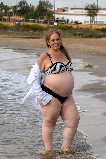 Sesión de fotos embarazada en la playa (SONI)