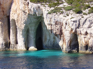 Blue caves