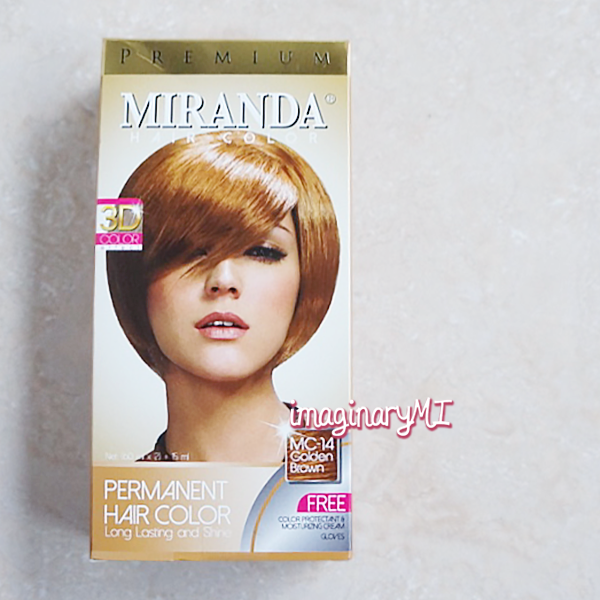 REVIEW MIRANDA HAIR COLOR PREMIUM 3D MC 14 GOLDEN BROWN 