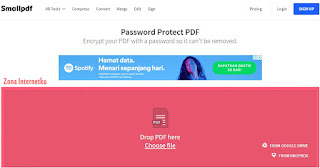 Cara Mengamankan PDF Dengan Situs SmallPDF (Online)