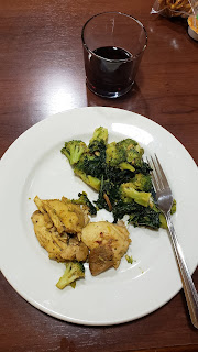 gluten free chicken veggies broccoli travel