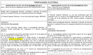 Propaganda Eleitoral - Res. TSE 23.551/17