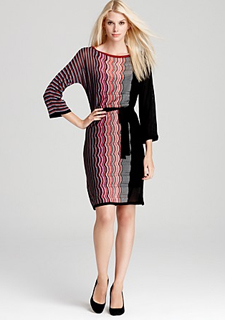 arc and co sequin zigzag dress