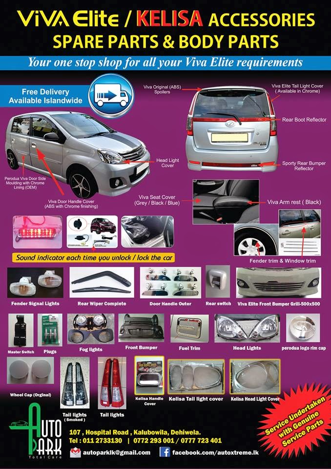 Exclusively for Perodua VIVA Elite Owners Club - Sri Lanka 