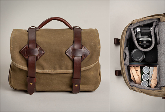 FIELD CAMERA BAG | BY TANNER GOODS | LEATHER BAGS