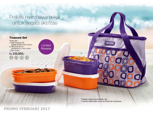 Treasure Set Tupperware Promo Februari 2017