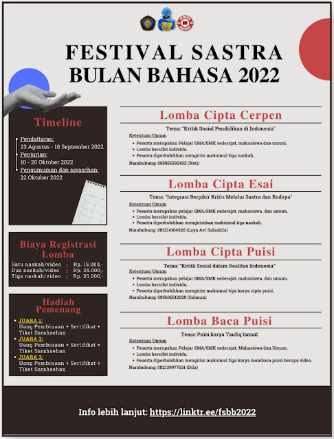 Festival Sastra Bulan Bahasa 2022