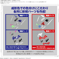 Bandai HG 1/100 YF-29 DURANDAL VALKYRIE (MAXIMILIAN JENIUS USE) FULL SET PACK  Color Guide & Paint Conversion Chart 