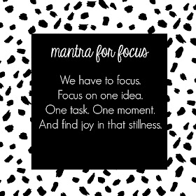 mantra for increased focus