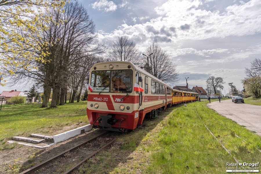 Na pokładzie Żuławskiej Kolei Dojazdowej