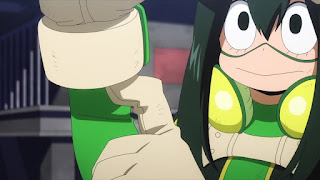 ヒロアカ 5期4話 蛙吹梅雨 Asui Tsuyu 僕のヒーローアカデミア アニメ My Hero Academia Episode 92