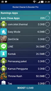 Rocket Cleaner & Booster PRO Apk v1.1.7 Terbaru