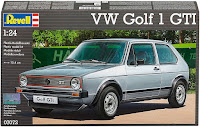 Revell 1/24 VW GOLF 1 GTI (07072) Colour Guide & Paint Conversion Chart