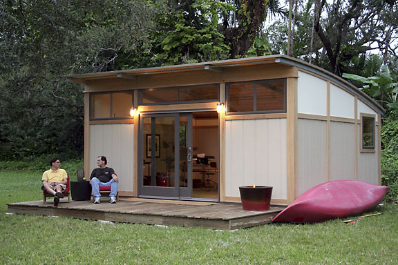Elegantly Done: I Need A Modern Shed/Cabin Workspace!