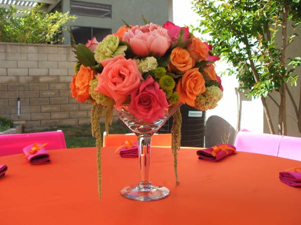 martini glass table centerpieces for weddings