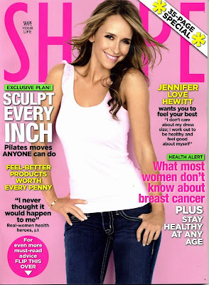Jennifer Love Hewitt Covers Shape Magazine (October 2009)