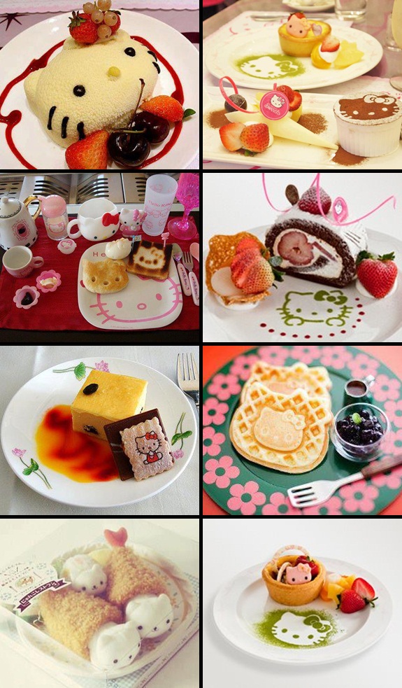 Menu makanan Hello  Kitty  Cafe  yang comel di Jepun 18 