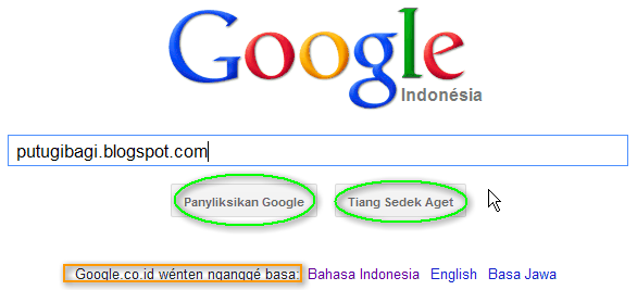 Bahasa Bali, Google Pencarian, Pencarian Google Bahasa Bali, Bahasa Bali 2013, Google Terbitkan Bahasa Bali, Search Engine Bali, PutuGiBagi