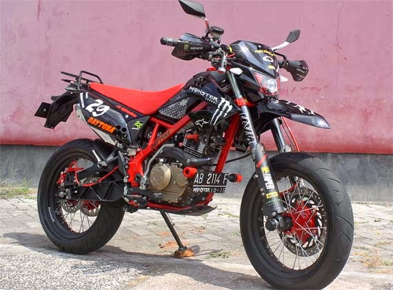 MOTOR SPORT: Foto Modif Kawasaki D-Tracker 150 Berbagai 