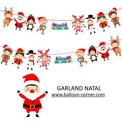 Bunting Garland Merry Christmas (01)
