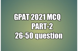 Gpat-2021-questions