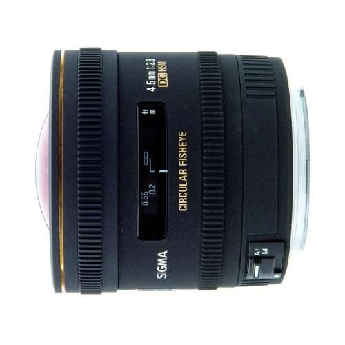 Sigma 4.5mm f/2.8 EX DC HSM Circular Fisheye Lens for Canon Digital SLR Cameras