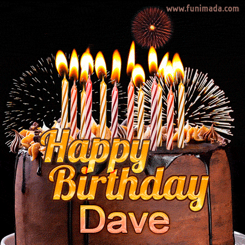 happy birthday dave gif
