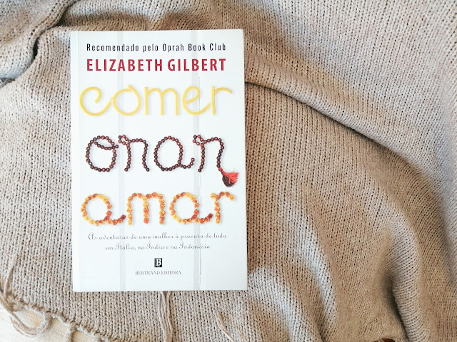 4 livros para dias de manta e sofá no outono, comer orar amar, elizabeth gilbert
