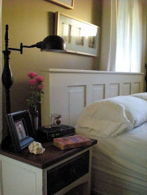 DIY Vintage Door Headboard