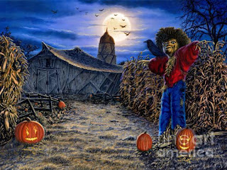 Scarecrow Greeting Cards