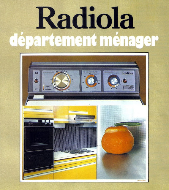 Radiola département ménager, catalogue 1978.