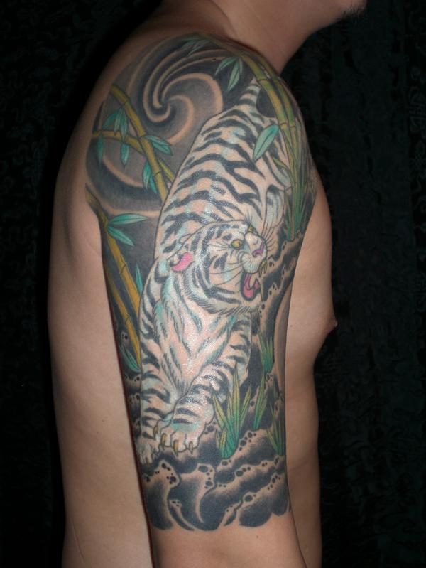 Half Sleeve Tribal Tattoo Designs For Men. girlfriend half sleeve tattoo