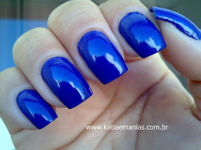 Apipila, Azul, carimbada, glitter, katiaemanias, Nail Plus, Novo Toque, 