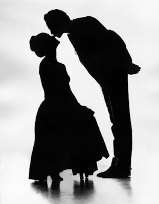 Beautiful black and white kissing pics
