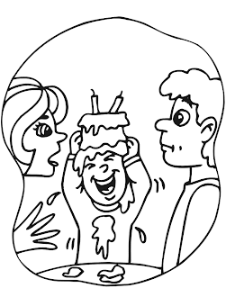 kids coloring pages, birthday coloring pages