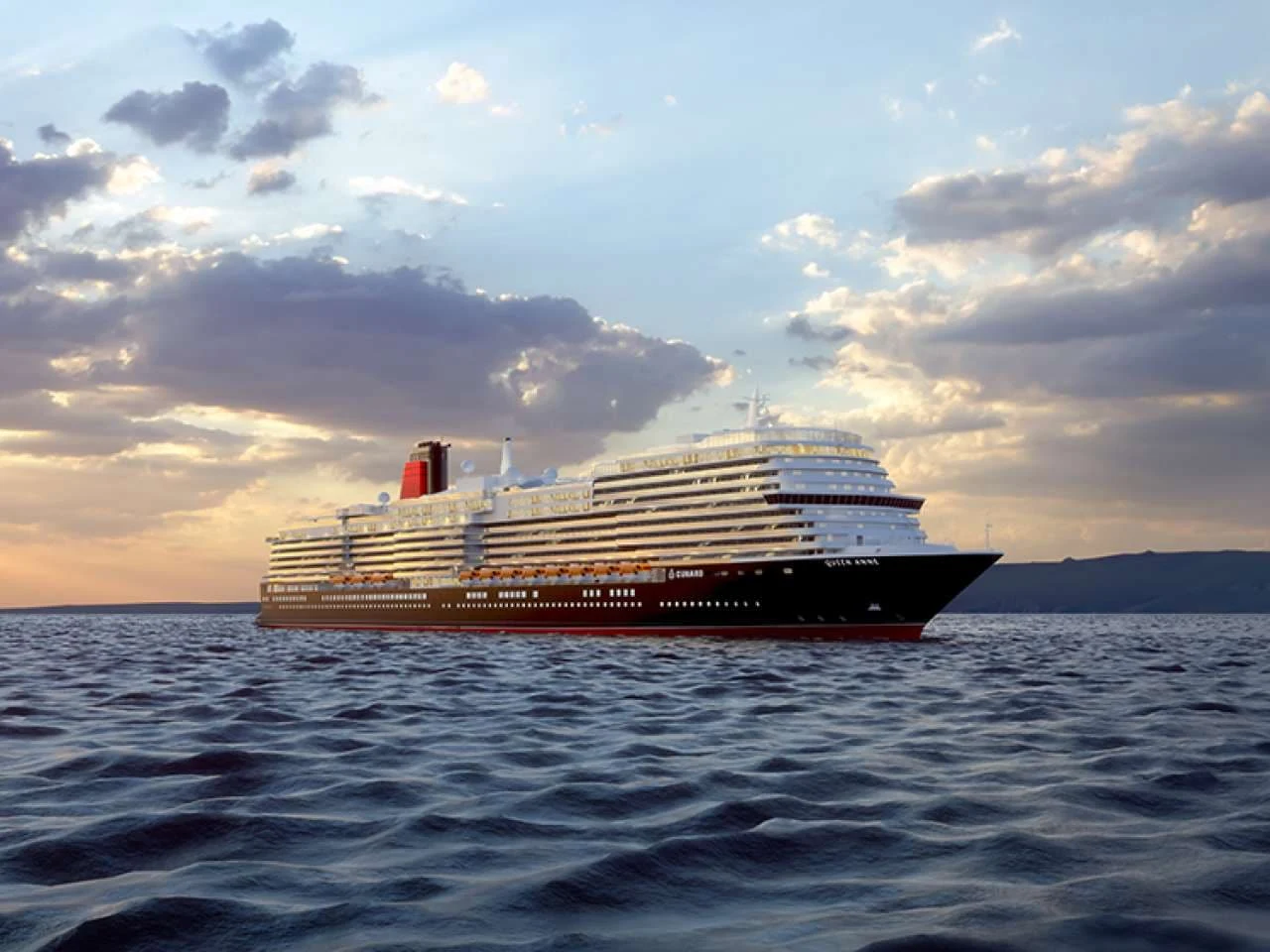 Cunard dà il benvenuto alla nuova Queen Anne presso Fincantieri